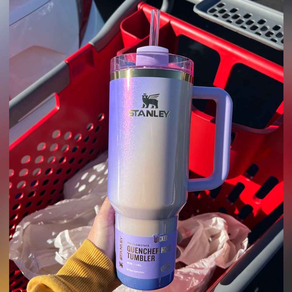 Wicked Glinda for Good 40oz Stanley Purple Quencher H2.0 Tumbler
